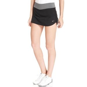 NIKE Dri-Fit Rival Ruched Tennis Skort